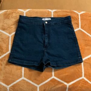 American Apparel Easy Jean Shorts Large